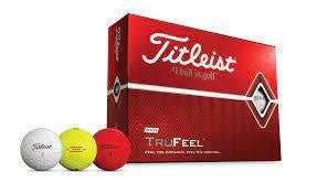 Titleist TRU FEEL Golf Balls - White