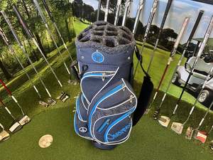 Golf Bags: *New* Chevron FastFold 14-Way Cart Bag