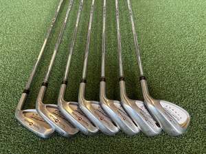 Iron Sets: 1999 TaylorMade SuperSteel Burner 3-8, Pw Iron Set
