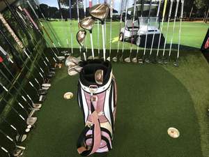 Callaway Solaire Ladies 1/2 Set with Cart Bag *Excellent Condition*