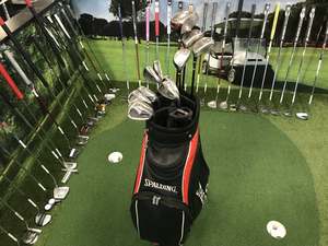 Spalding Full Set with Cart Bag With *CBR3 Driver*