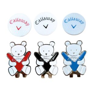 Training Aids Accessories: Callaway Hat Clip Ball Markers