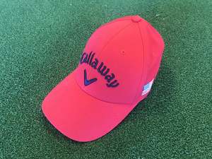 Apparel Footwear: Callaway Red Cap *Excellent Condition*