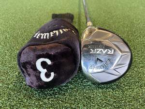 Fairway Woods: Callaway RAZR Hawk 15° 3 Wood With Headcover