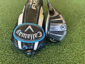 Hybrids: 2016 Callaway Big Bertha Fusion OS 25° 5 Hybrid With Headcover