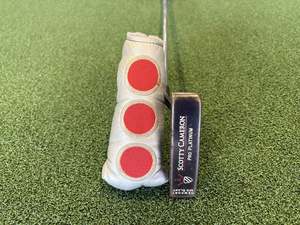 Putters: *Rare* Titleist Scotty Cameron Pro Platinum Newport Mid Slant 35" Putter With Headcover