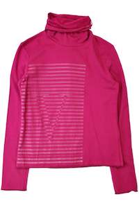 Long Slve Top: VALENTINO JEANS - Roll Neck Long Sleeve