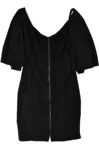MINI DRESS: Alexander Wang - Suede Mini Dress