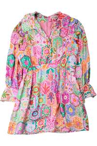 MINI DRESS: Joseph Magnin - Kaleidoscope Dress