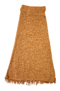 Nanushka - Knitted Fringe Trim Skirt