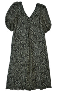 Ganni - Abstract Pattern Midi