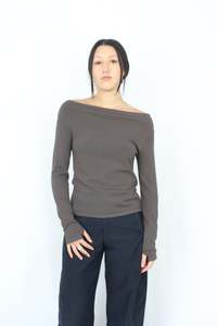 Size 14: Ruby - Grey Emma Top