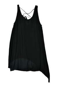 Size 14: Mild Red - Draped Chiffon Mini