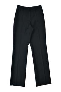 Color Navy: Dries Van Noten - Pinstripe Wool Pants