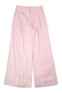 Color Purple: Alex Perry - Satin Wide Leg Pants