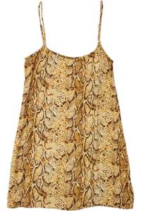 Reformation: Reformation - Snake Print Dress