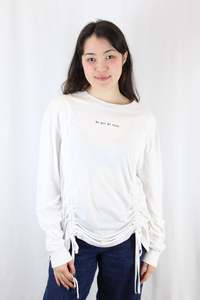Long Slve Top: New Girl Order - In Girl We Trust T-Shirt