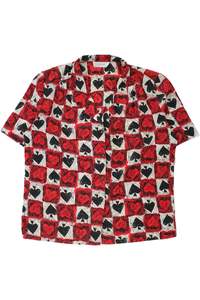 Short Sleeve Shirt: Impressions - Hearts and Clubs Shirt
