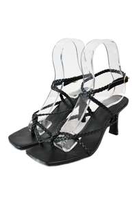 La Tribe - Braided Strap Heels