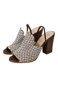 Size 39: Sempre Di - Woven Heels