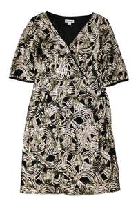 Color Gold: Hailwood - Gold Sequin Dress