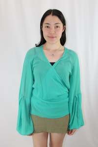 Robyn Mathieson - Silk Wrap Top