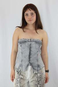 Ksubi - Retro Bustier Top