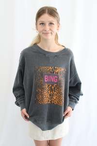 Anine Bing - Leopard Crewneck