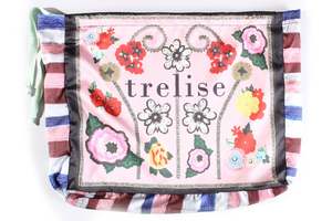 50 Off Sale: TRELISE COOPER - Floral printed silky dust bag!