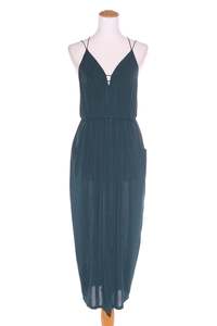 50 Off Sale: ST FROCKS (BN) Teal green stretch evening dress! 14