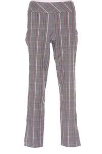 UP (AU) Tan check pull on straight leg pant! 12