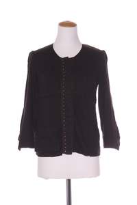 VERGE - Linen wool hook & eye detail jacket! 10