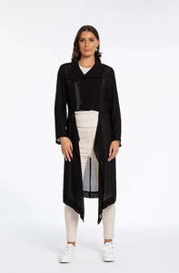 X.LAB (NZ) Arctic whisper viscose sheer jacket! 12