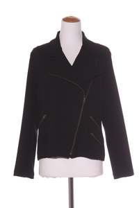 REPERTOIRE (NZ) "Moto" biker knit jacket! 14