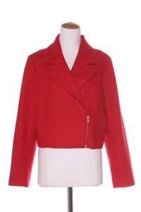 WILSON TROLLOPE (NZ) Wool blend crop jacket! 16