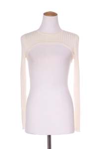 18 09 26: GLASSONS - Rib knit layering top - Cream! 12