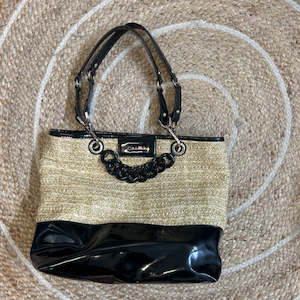Accessories: Calvin Klein Bag (marked)