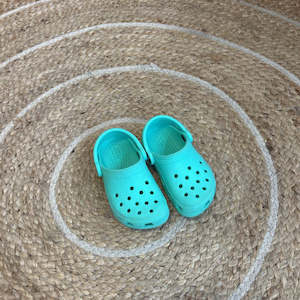 Footwear: Kids Crocs - Size 7