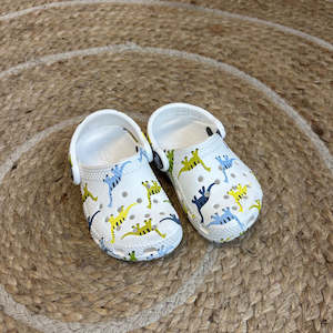Kids Dino Crocs - Size 5
