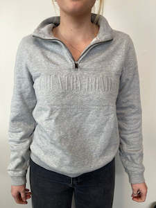 Hoodies Crewnecks: Country Road Zip Crew - Size 16