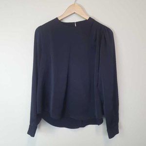 Tops: Decjuba Satin Shirt (mark) - Size 8