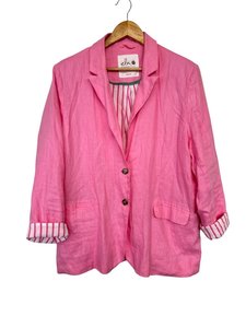 Jackets: Elm Linen Jacket - Size 14