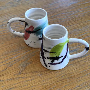 Tatiana Zizic: Paint Splash small mug - Tatjana Zizic