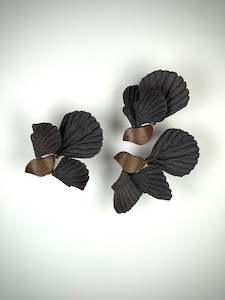 Festive Treats: Oak and Ceramic Piwakawaka