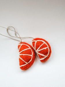Citrus Slice Ornament | Various