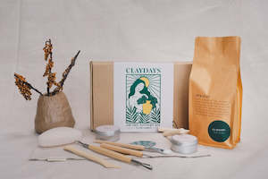 Lettuce Puzzles: Claydays Pottery Kit - Earth Brown