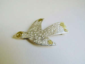 Organic Exhibition: Bird Brooch