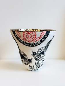 Ceramics: Blessing Bowl IV - Aroha Mai Aroha Atu