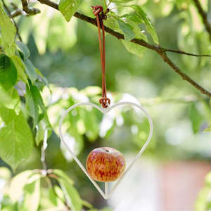 Garden: Heart Bird Feeder