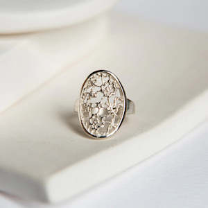 Natalie Salisbury: Lace Oval Ring